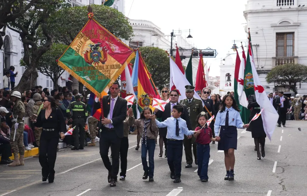 MINISTERIO PÚBLICO RINDE HOMENAJE A LOS 217 AÑOS DEL PRIMER GRITO LIBERTARIO DE AMÉRICA