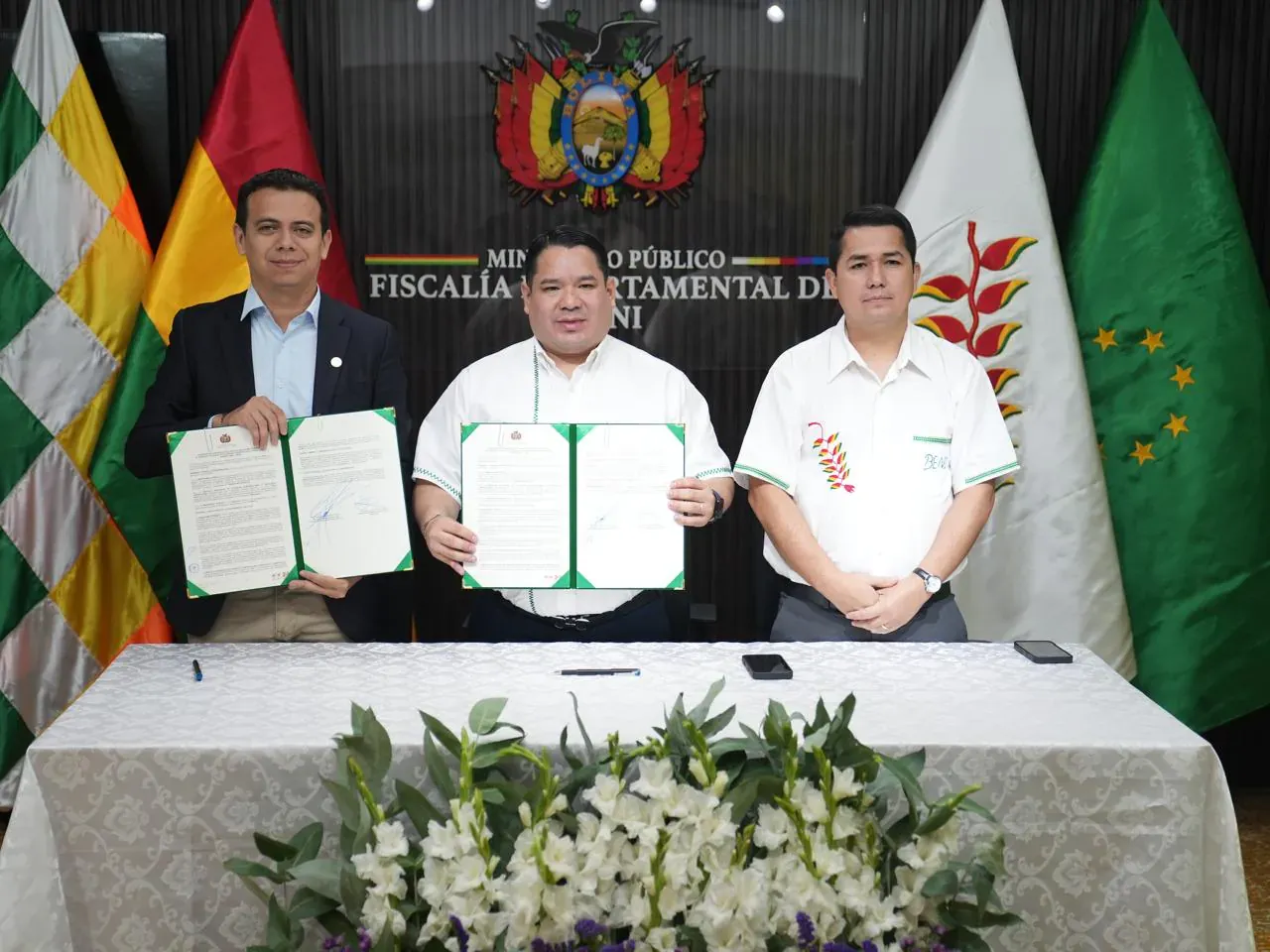 MINISTERIO PÚBLICO FIRMA CONVENIO CON EL SENASAG PARA COORDINACIÓN EN DELITOS DE ABIGEATO Y CONTRA LA SALUD PÚBLICA