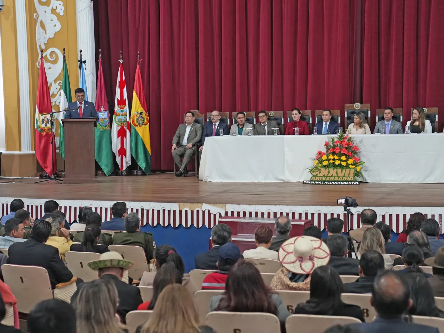 SUCRE: FISCAL GENERAL ACOMPAÑA AL TRIBUNAL AGROAMBIENTAL EN SU XXVII ANIVERSARIO INSTITUCIONAL