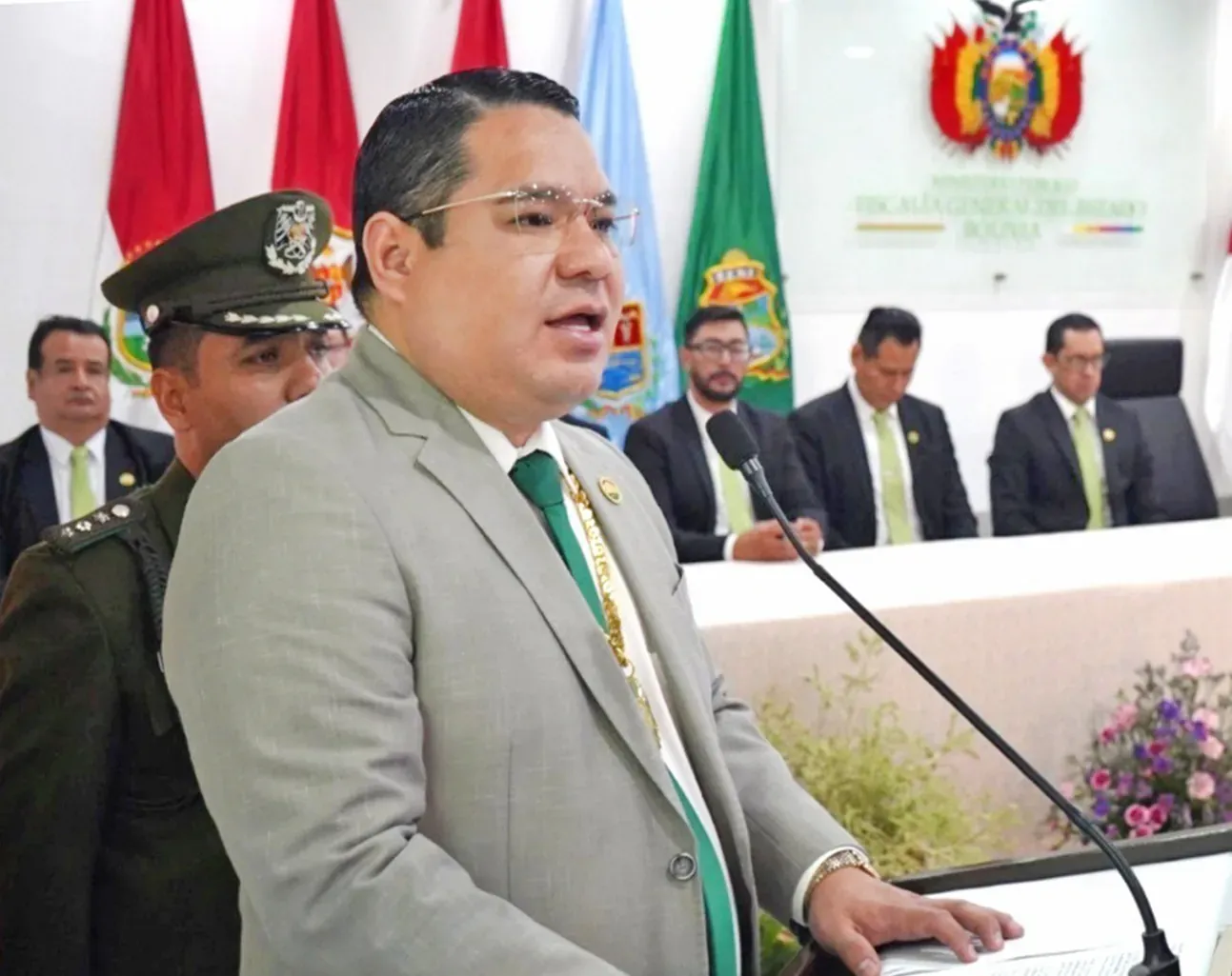 FISCAL GENERAL INFORMA QUE BOLIVIA REGISTRA MÁS DE 41 MIL CASOS POR DELITOS RELACIONADOS A LA LEY 348 Y EXHORTA A FORTALECER LA LUCHA CONTRA LA VIOLENCIA