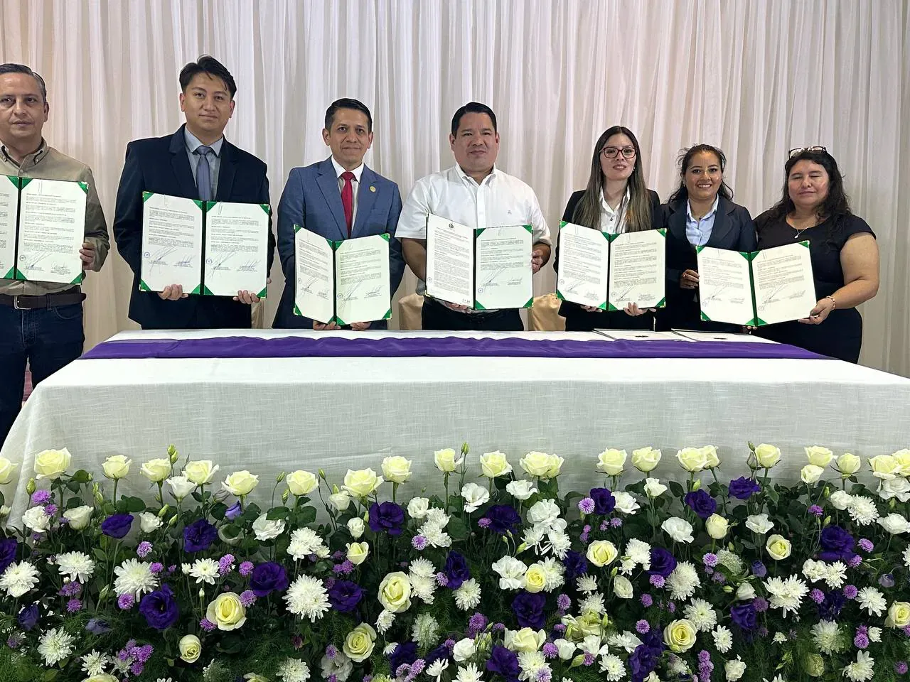 MINISTERIO PÚBLICO SELLA TRES CONVENIOS CON INSTITUTOS TÉCNICOS DE TARIJA PARA PRÁCTICAS DE ESTUDIANTES